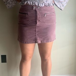 Purple Mini Skirt (14) PLUS